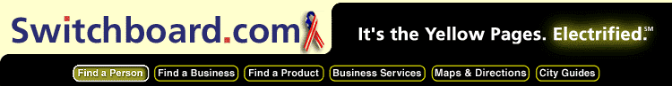 Switchboard.com - It's the Yellow Pages. Electrified